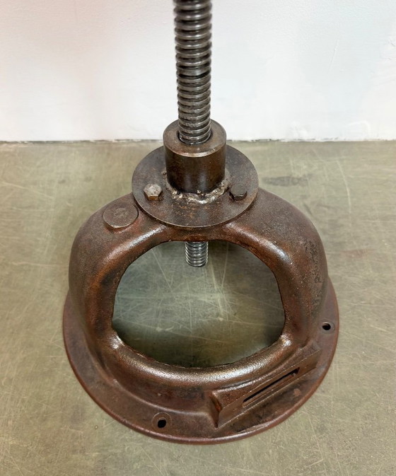 Image 1 of Vintage industriële draaistoel, jaren 1950