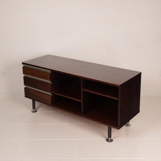 Low cabinet Pitagora by Renato Venturi and Ennio Fazioli for MIM, 1960 – MIM Roma, Metal, Mid Century Modern (photo 23 of 26)