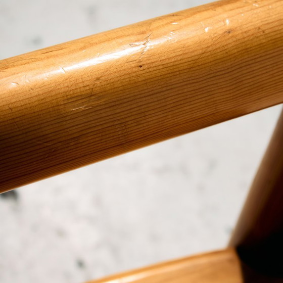 Image 1 of MK10982 Poltrona in pino di Rainer Daumiller per Hirtshals Savvaerk, Set di 2