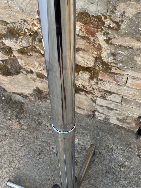 Image 1 of Appendiabiti vintage 1970 in metallo cromato