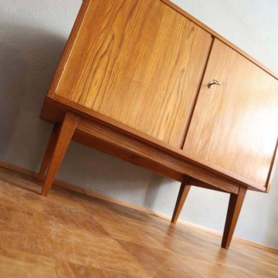 Image 1 of ❤️Hellerau Cultureel Meubel Commode Franz Ehrlich DDR Midcentury Bauhaus GERESTAUREERD