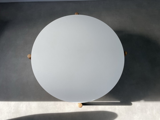 Vintage Round Coffee Table – Wood (photo 11 of 13)