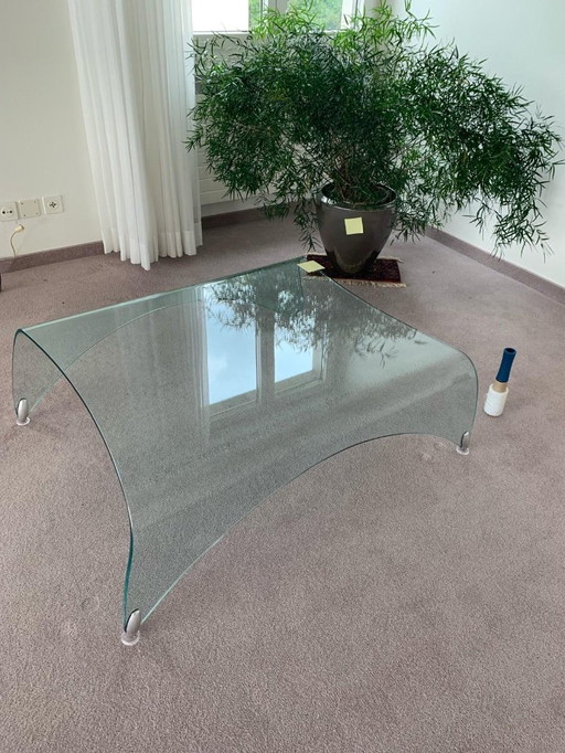 Table basse élégante en verre par Fiam Italia