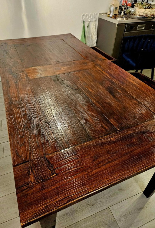 Old country-style table