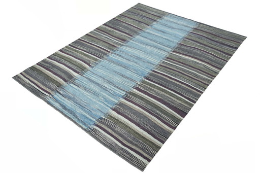 Hand-woven designer kilim - 257 X 201 Cm - New