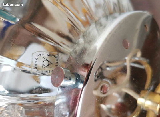 Image 1 of Vintage chandelier, German blown glass