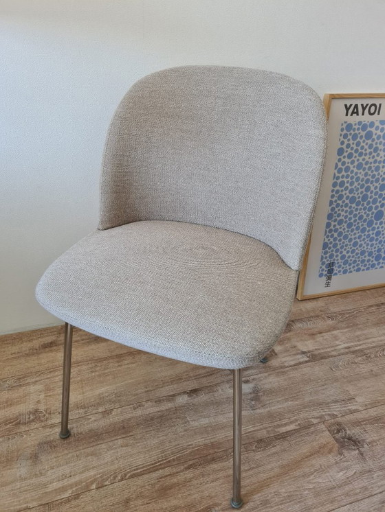 Image 1 of 3 x Muuto Oslo Side Chair, Ocean 32 Chrome 