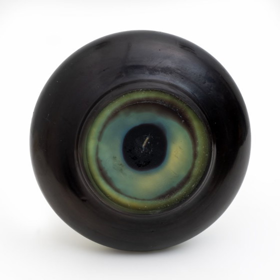 Image 1 of Émile Gallé Jugendstil-Blumendekor-Cameo-Glühbirnenglasvase, Frankreich 1900