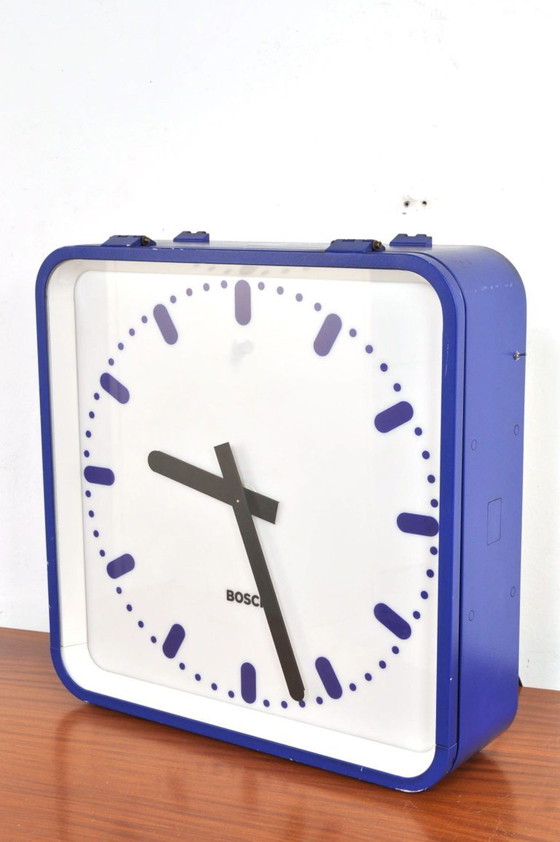 Image 1 of Horloge murale vintage de gare NS