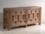 Antique panelled sideboard in pine wood – China, circa 1900 – Sideboard cabinet, Iron (photo 9 of 40)