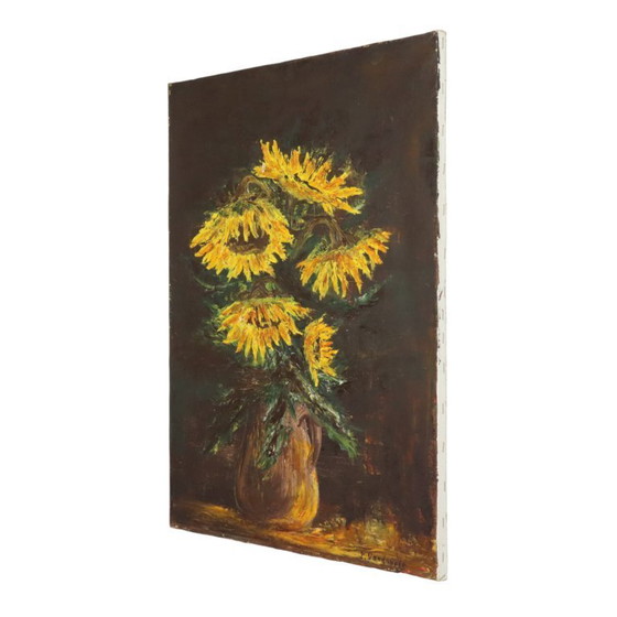 Image 1 of Still Life Sunflowers Painting 70x50cm