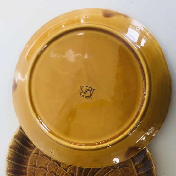 Image 1 of Lot de deux plats poissons Sarreguemines 