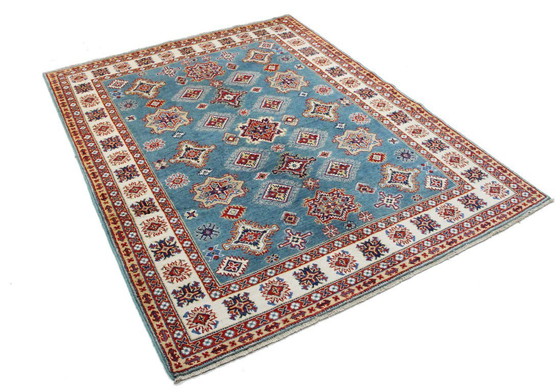 Image 1 of Origineel handgeknoopt Ziegler Kazak tapijt, 203 x 150 cm, nieuw en in uitstekende staat.