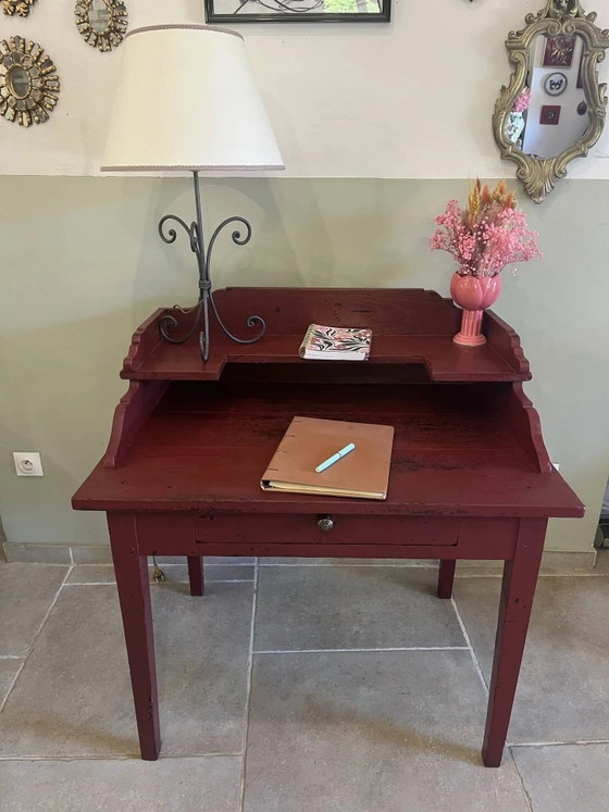 Escritorio antiguo de roble con niveles – Wood (photo 2 of 19)