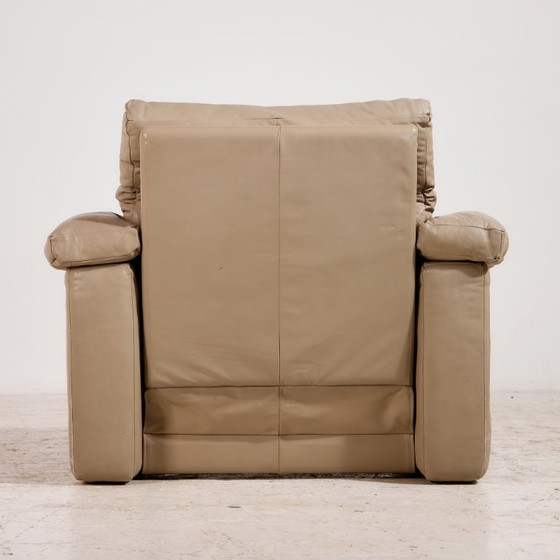 Image 1 of Conjunto de sofás de cuero Mk11355 «Modelo 4000» de Rolf Benz, juego de 4