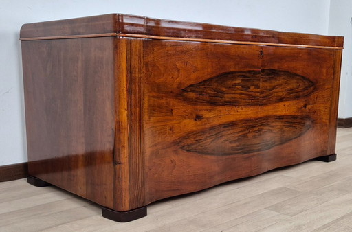 Art Deco Tuscan "Wave Chest "