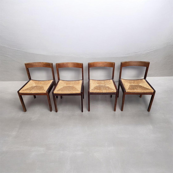 Image 1 of 4 stoelen van Gerard Geytenbeek voor ASZ ‘60