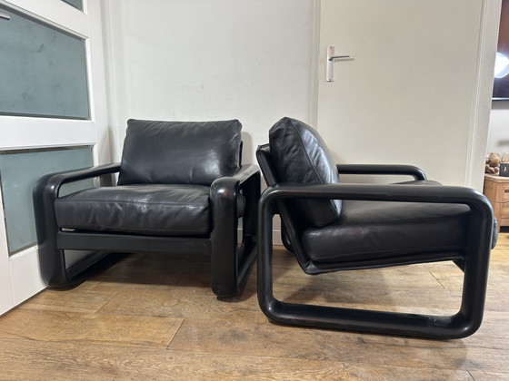 Image 1 of 2 splendide poltrone lounge vintage Humbre di Burkhard Vogtherr per Rosenthal Furniture, anni '70.