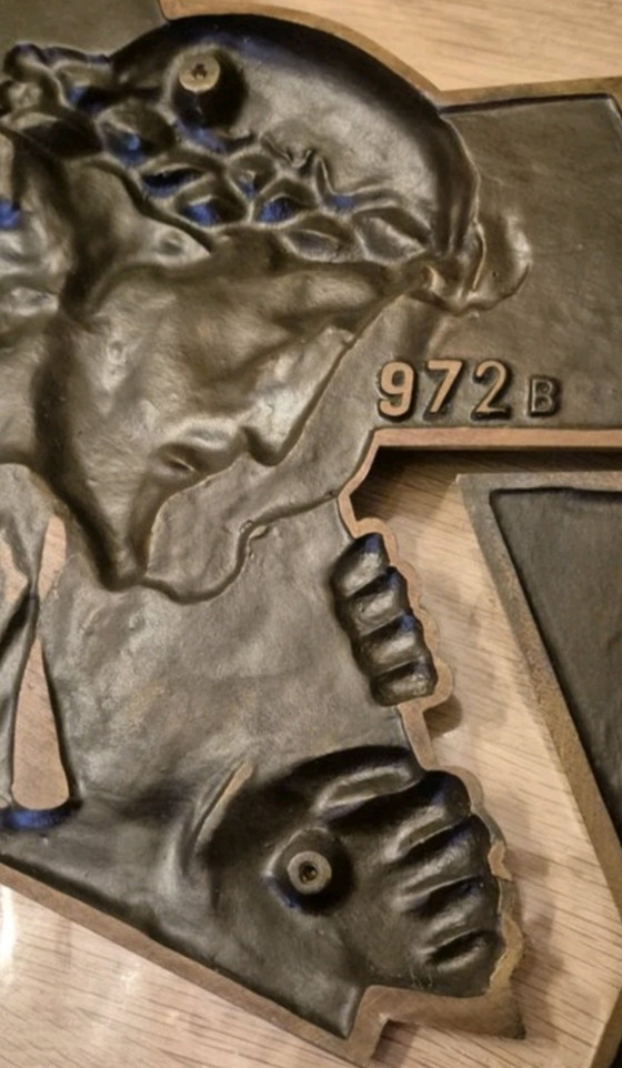 Image 1 of Placa de bronce de Jesús