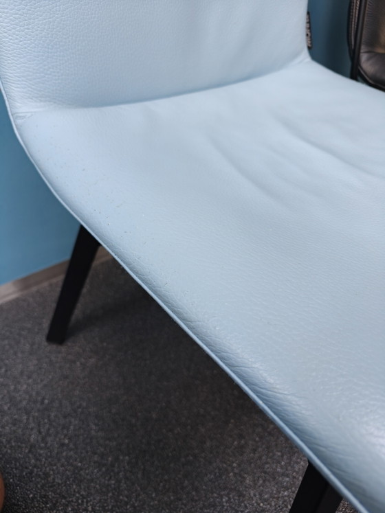 Image 1 of Montel leather dining chairs