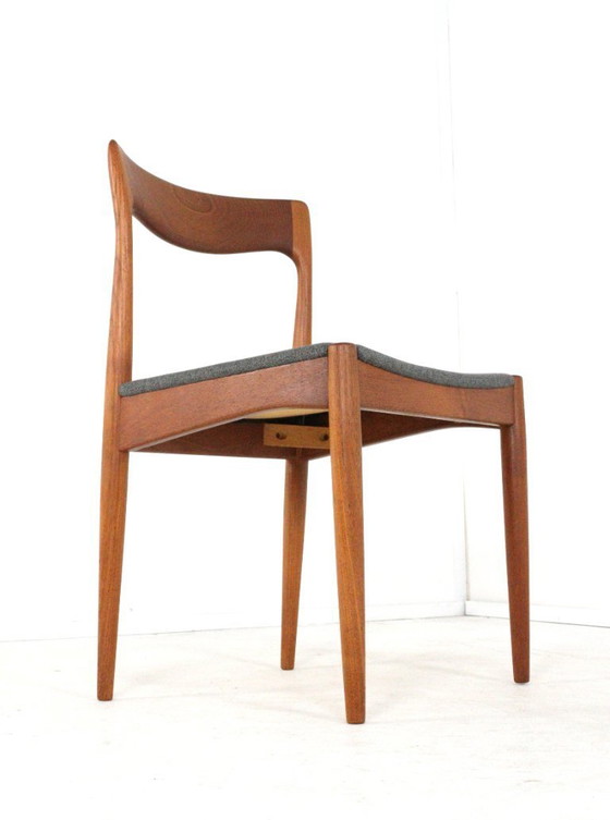 Image 1 of Set di 6 sedie Arne Vodder per Vamo Mobelfabrik vintage