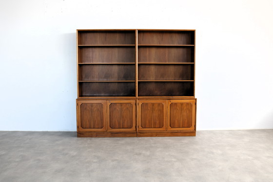 Image 1 of 1x libreria svedese vintage con spazio di archiviazione