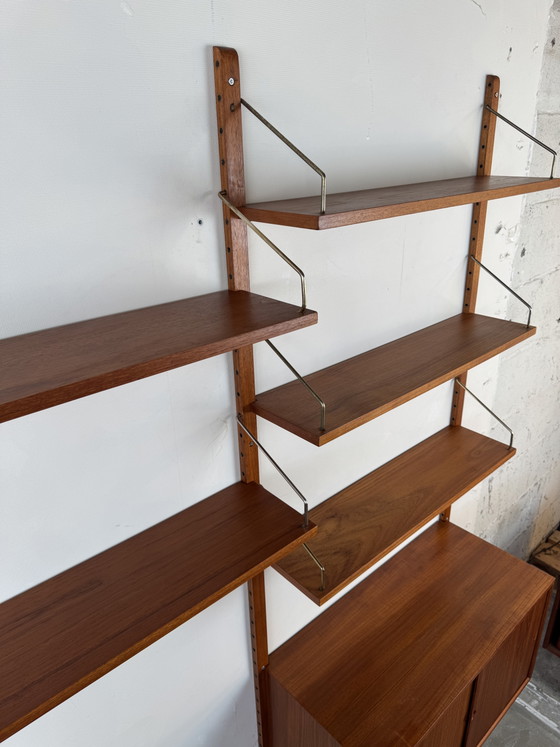 Royal System wandmeubel, Poul Cadovius, Denemarken, jaren 1960 – Wandkast, Wood (photo 12 of 14)