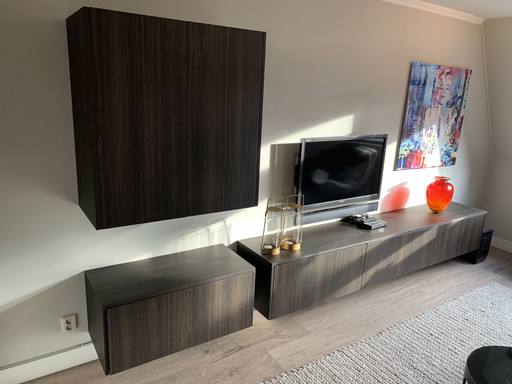 DECO-LEGNO - LG29 Colour Sablé - Custom-made TV and Wall Unit - Modern & Stylish.