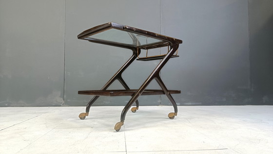 Image 1 of Italienischer Servierwagen, 1950er Jahre
