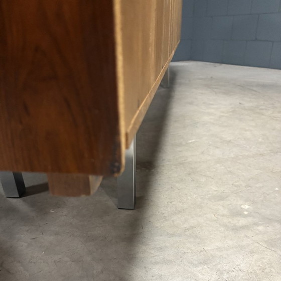 Exclusive Vintage Sideboard/Dressoir XXL – Rosewood – 1960s – Chrome (photo 12 of 13)