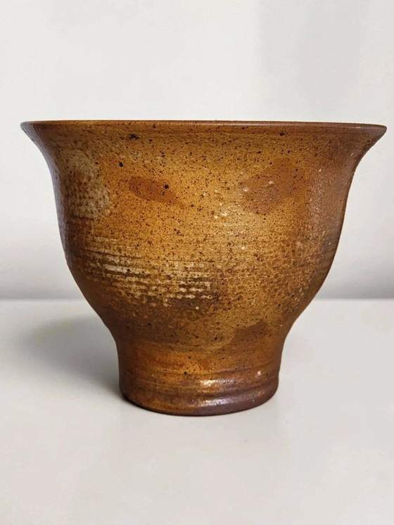 Ciotola da insalata XXL in gres, firmata Jacky Coville – Ciotole, Porcelain, Wood (photo 2 of 10)