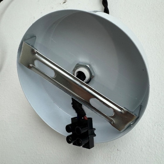 Lampada a sospensione vintage in vetro opalino, anni '70 – Lampade a sospensione, Glass (photo 5 of 11)