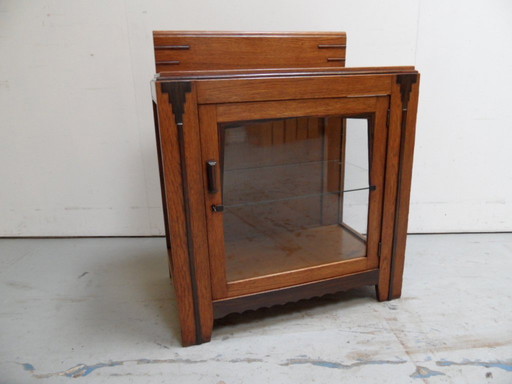 Art Deco display case Amsterdam School