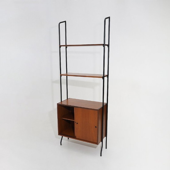 Modulares Bücherregal mit Metallstützen von Amma Torino, 1960er Jahre – Bücherregale (photo 6 of 14)