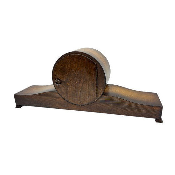 Image 1 of AnkerUhr vintage mantel clock from the 1950s, functional, retro wood buffet