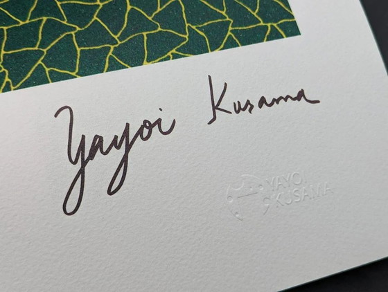 Image 1 of Después de Yayoi Kusama, nacida en 1929, litografía, década de 1990