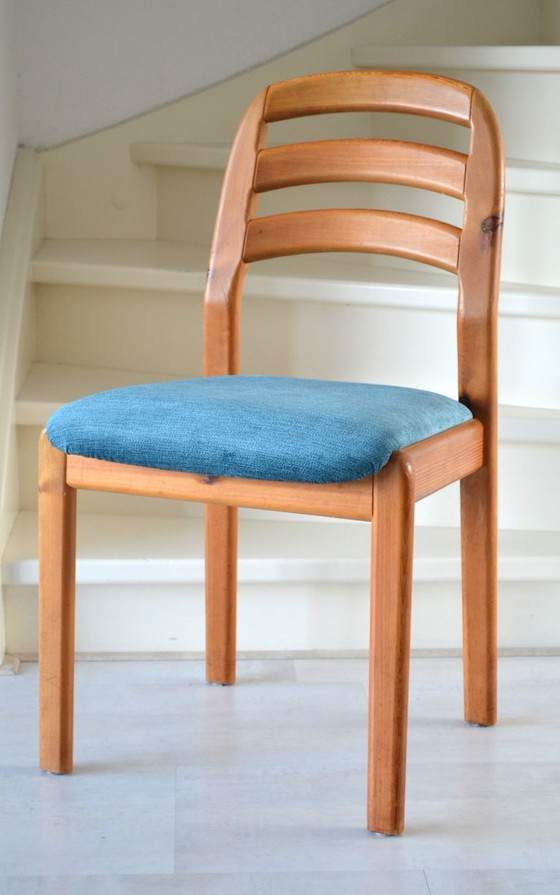 Image 1 of Sedie da pranzo vintage danesi con tavolo