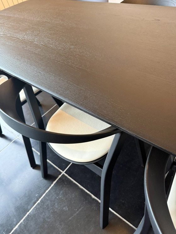 Image 1 of Designer dining table ARCO Essential Wood + 6 chairs PROSTORIA