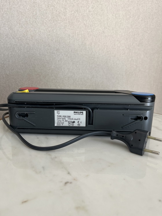 Image 1 of Lampada da scrivania vintage Philips Z Lamp FGG 200 Memphis in stile postmoderno, anni '80.