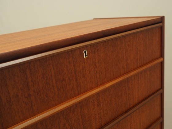 Image 1 of Cassettiera in teak, design danese, anni '70, prodotto in Danimarca