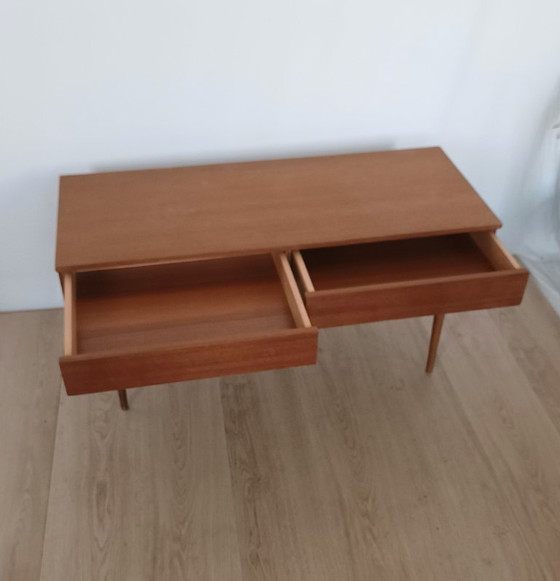 Danish Low Sideboard TV Cabinet – Wood (photo 6 of 9)