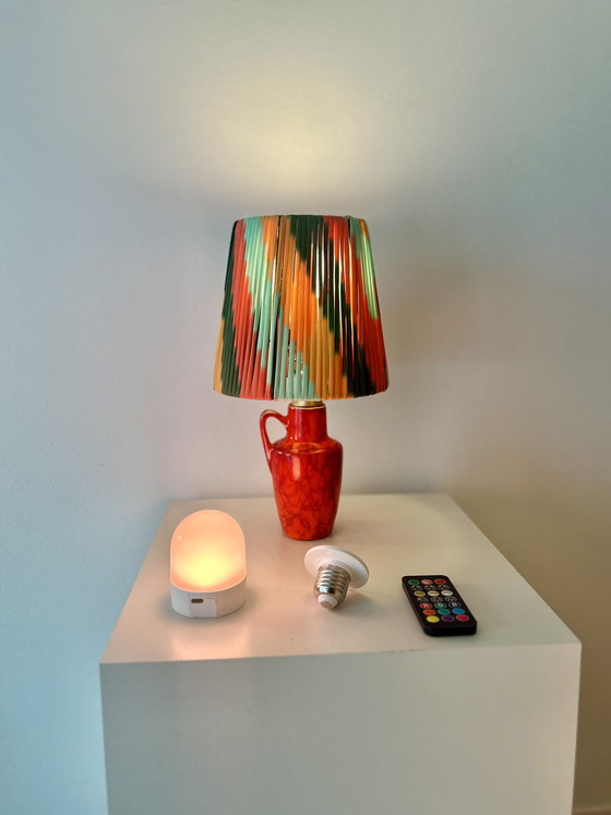 Image 1 of Lámpara de jarrón Scheurich encantadora, apta para uso exterior.