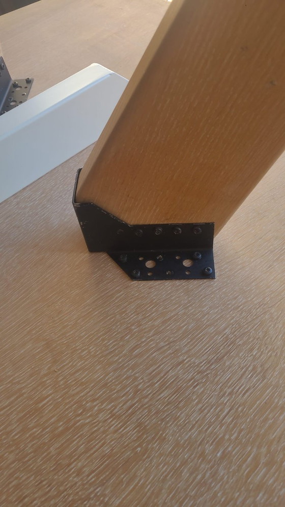 Image 1 of Large Scandinavian dining table - 230 cm - stamped Lau Lauritsen - Denmark, 1960s