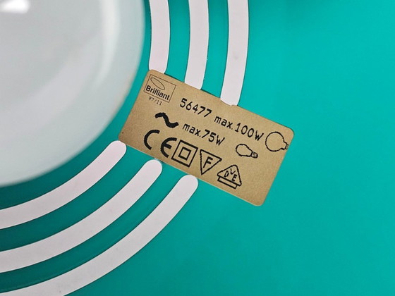 Image 1 of Brilliant Leuchten - Memphis stijl - turquoise - 80's