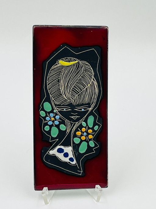 Vintage Giulianelli San Marino Wandplakette 1960 – wanddecoratie, Ceramic (photo 2 of 8)