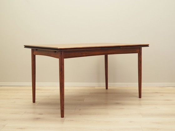 Image 1 of Table en bois de rose, Design danois, 1970S, Production : Danemark