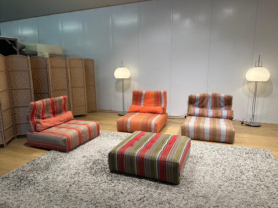 Image 1 of Roche Bobois Voyage Immobile Lounge - 1990s Design