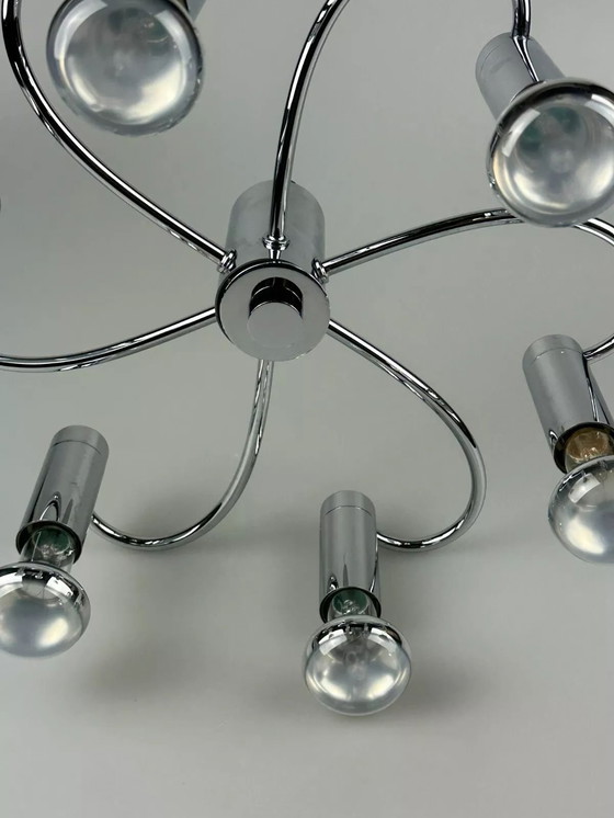 Image 1 of Lámpara de pared o de techo Sputnik de los años 60 y 70 de Cosack Leuchten, cromo