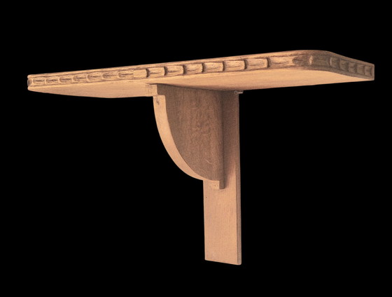 Image 1 of Wandregal aus massiver Eiche- Rustikaler Louis XVI-Stil