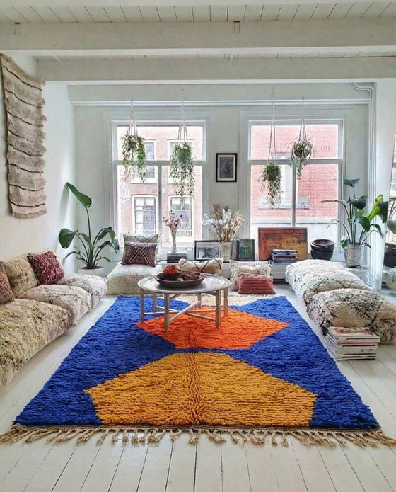 Luxe handgemaakt vloerkleed 200/300 cm – Vloerkleden en tapijten, Wool (photo 6 of 7)